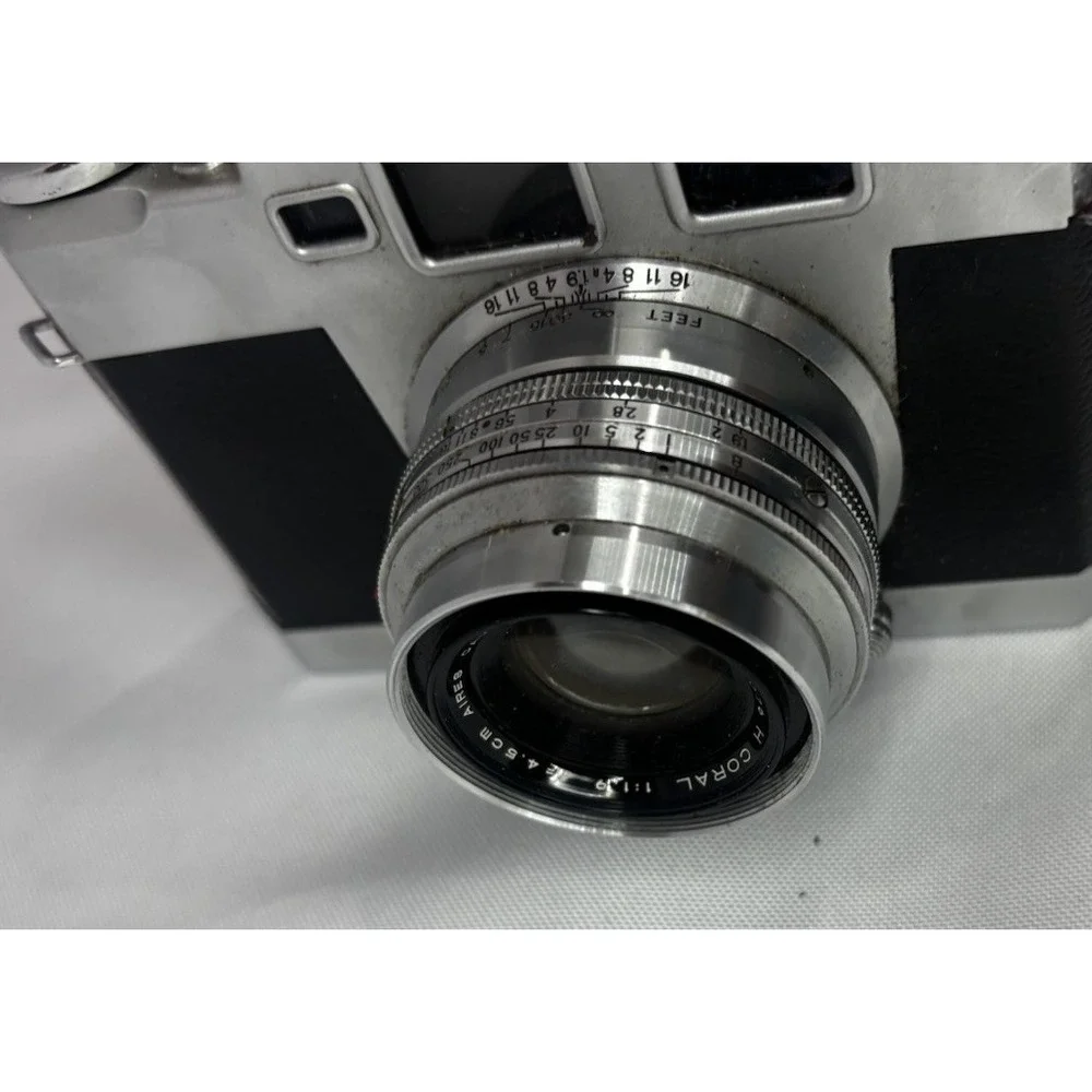 Aires 35 III Rangefinder Camera No. 606157 -Parts/Repair Untested